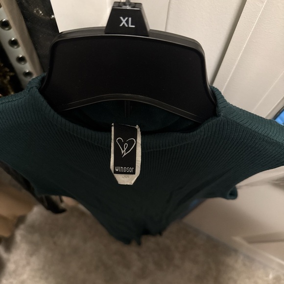 Windsor Effortless Impact Mock Neck Midi Dress - Picture 8 of 8